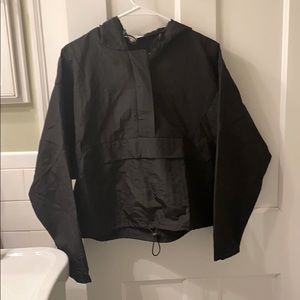 Black hoodie/ rain coat(ish)